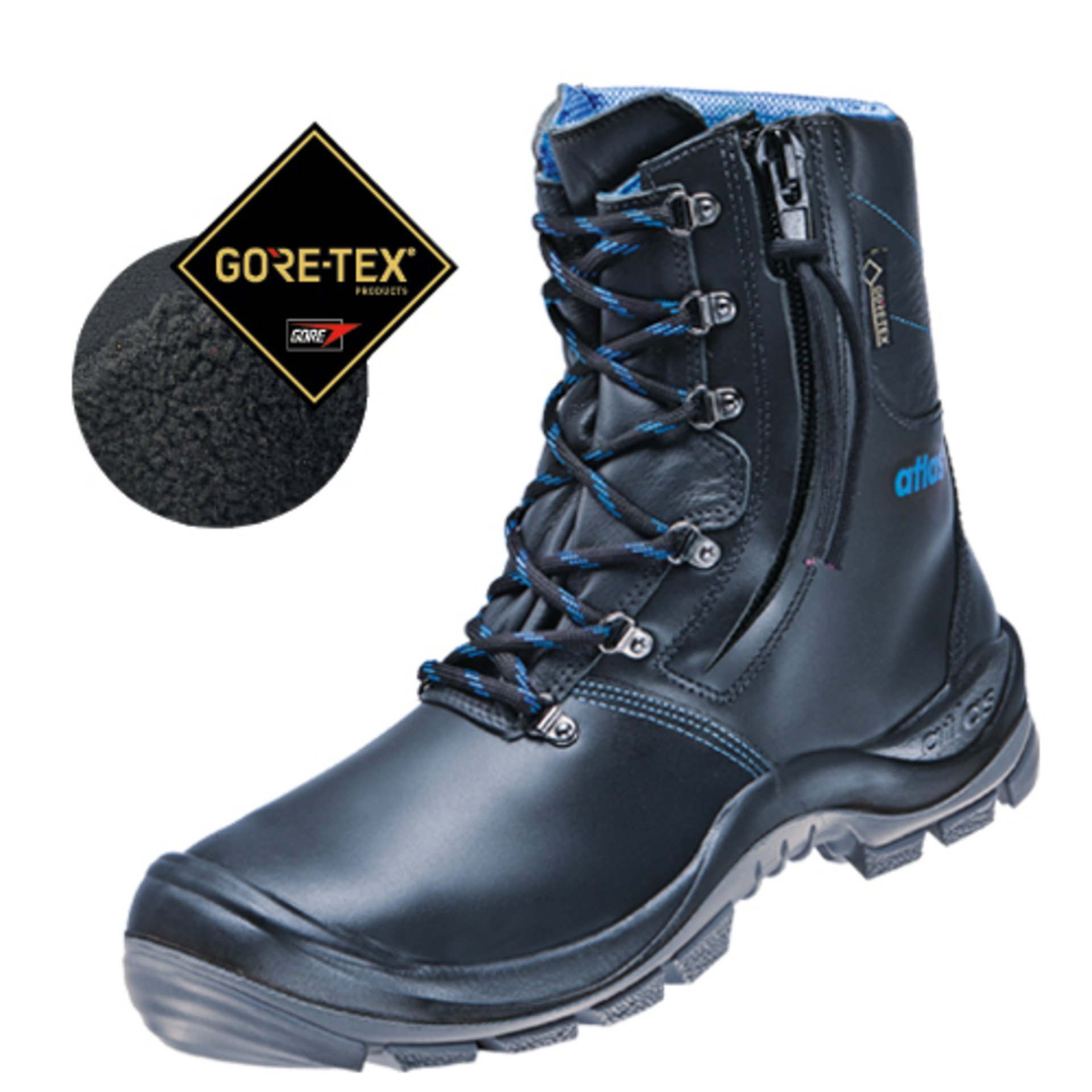 Gebrauchsstiefel, Stiefel, Gore-Tex, Wanderschuh, Lederoptik