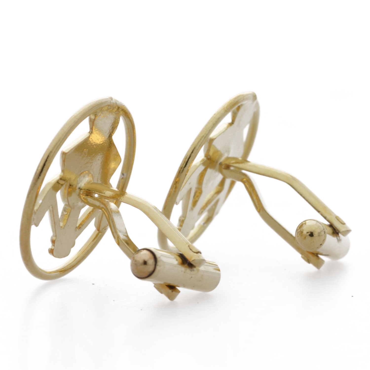 Steinsetzer Zunft Manschettenknöpfe back - DAKL Zunftschmuck