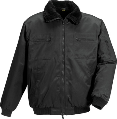 Winter-Pilotjacke "Bonn" schwarz, JOB