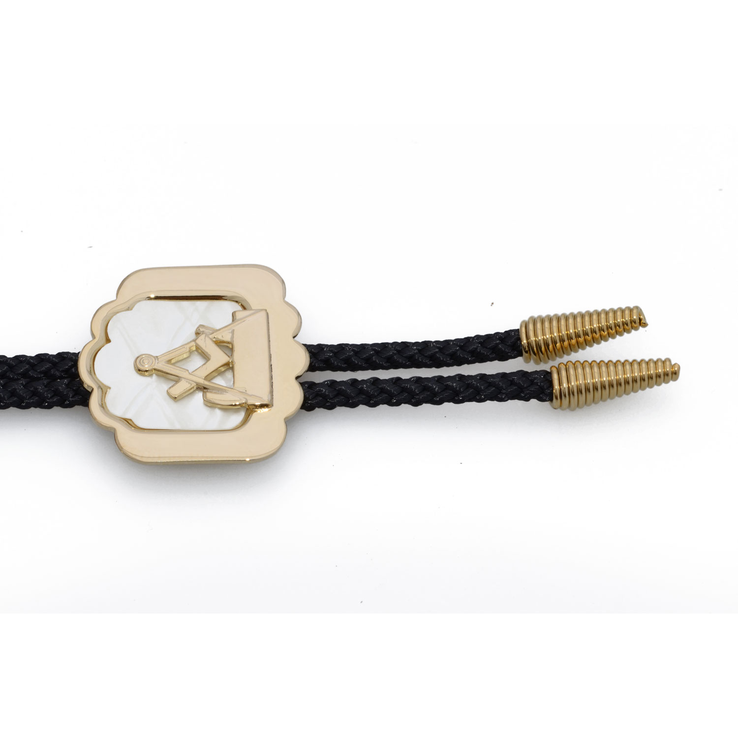 Tischler Schreiner Zunftkrawatte mit Kordel vergoldet - DAKL Zunftschmuck Detail