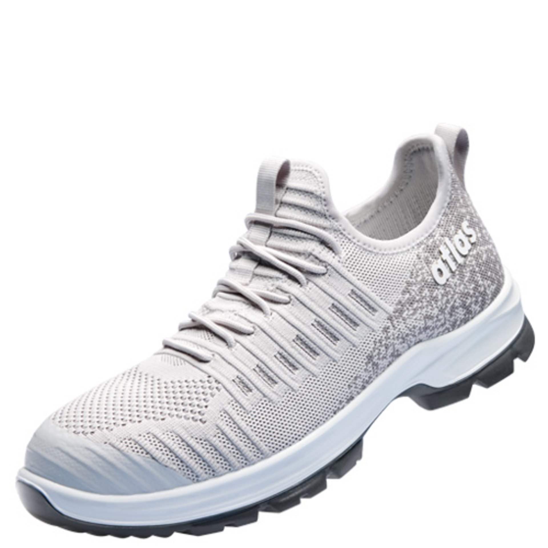 Sneaker, Laufschuh, Knit, Grau, Sohle