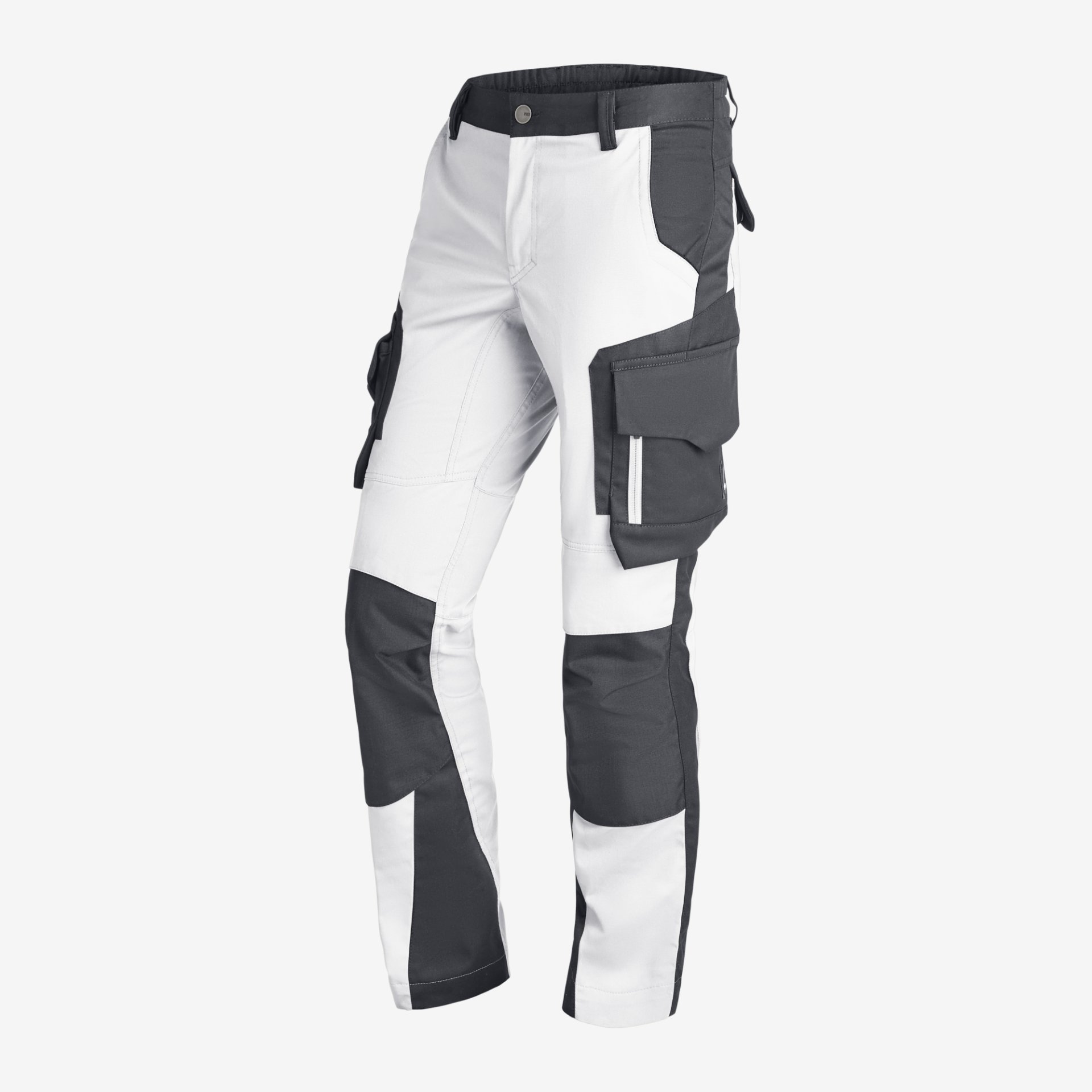 Hose, Cargo Hose, Pants, Schwarz-Weiß, Taschen