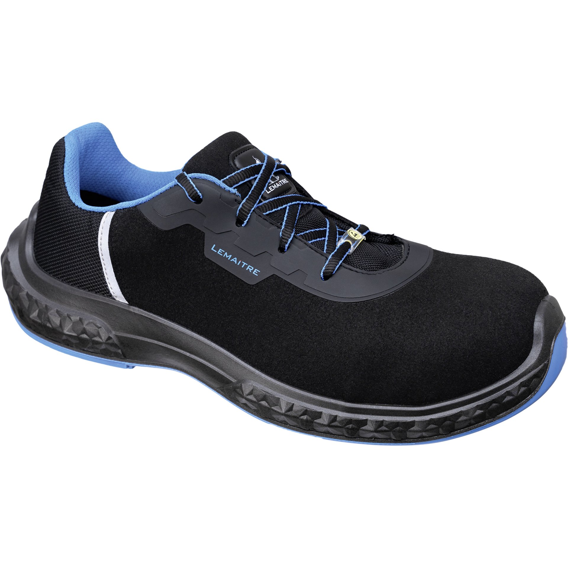 Laufenschuh, Schuh, Schwarz, Blau/Schwarz, Lemaitre