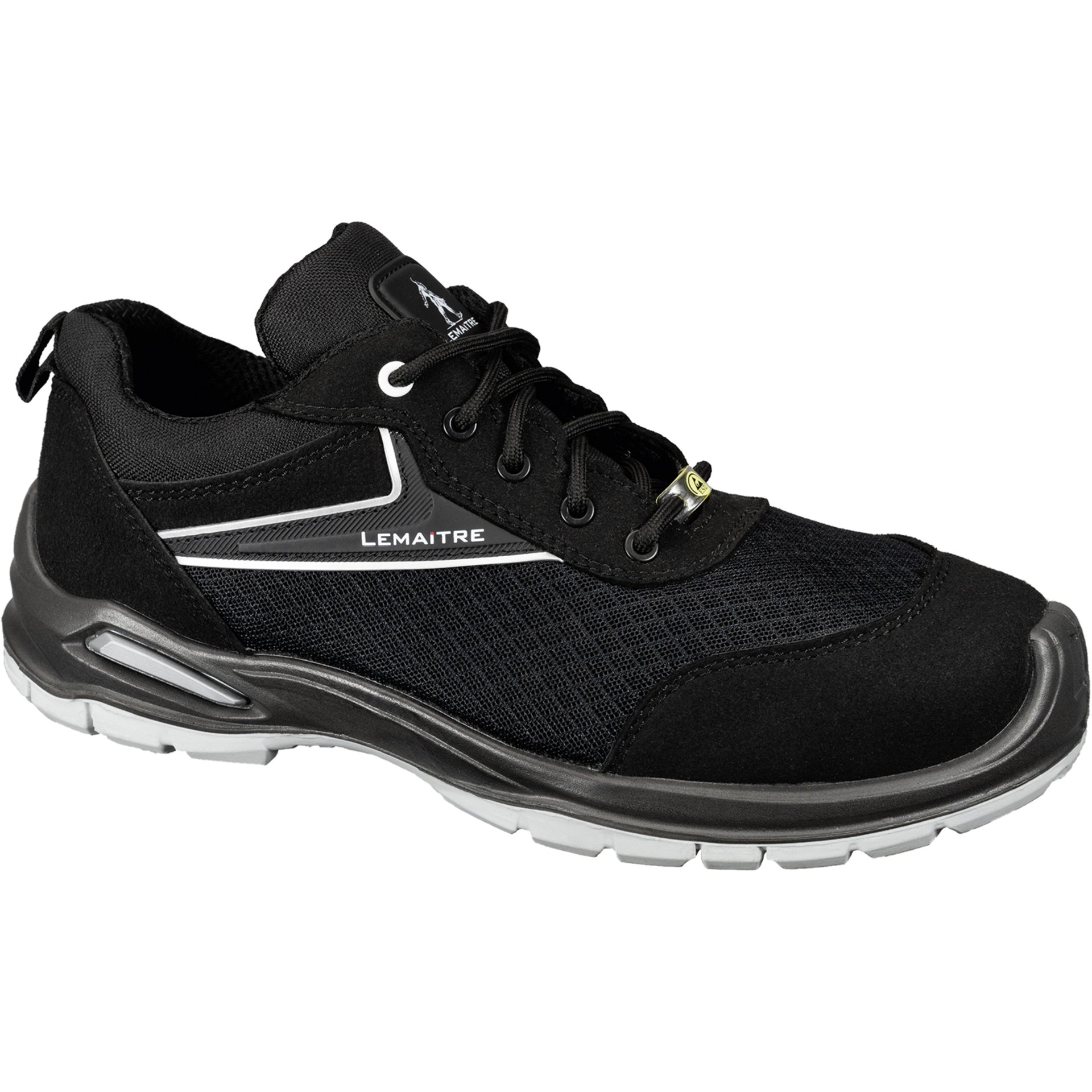 Schuh, Sneaker, Schwarz, Netzmaterial, Gummi-Sohle