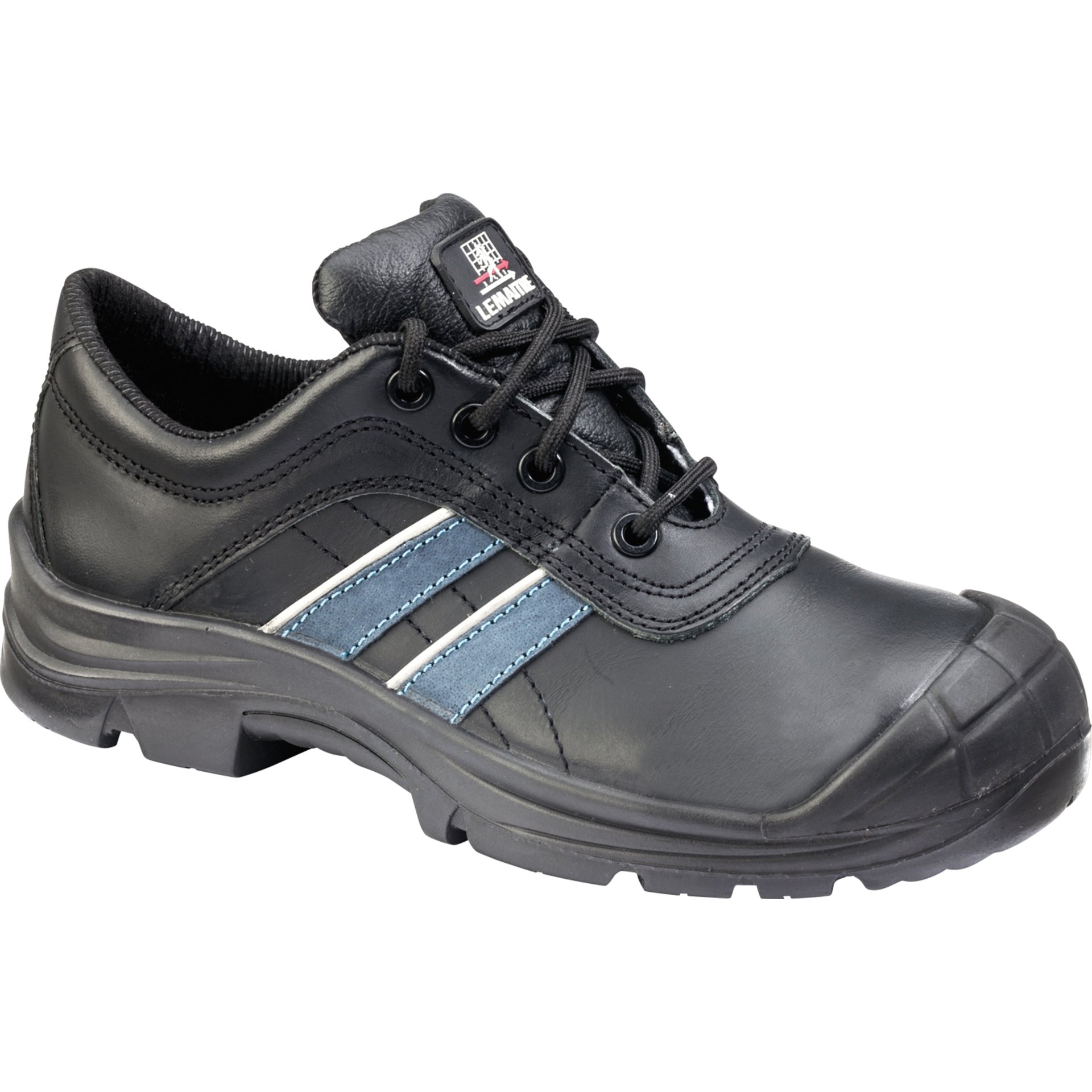 Schuhe, Sicherheitshalbschuhe, Schwarz, Sneaker, Gummi-Sohle